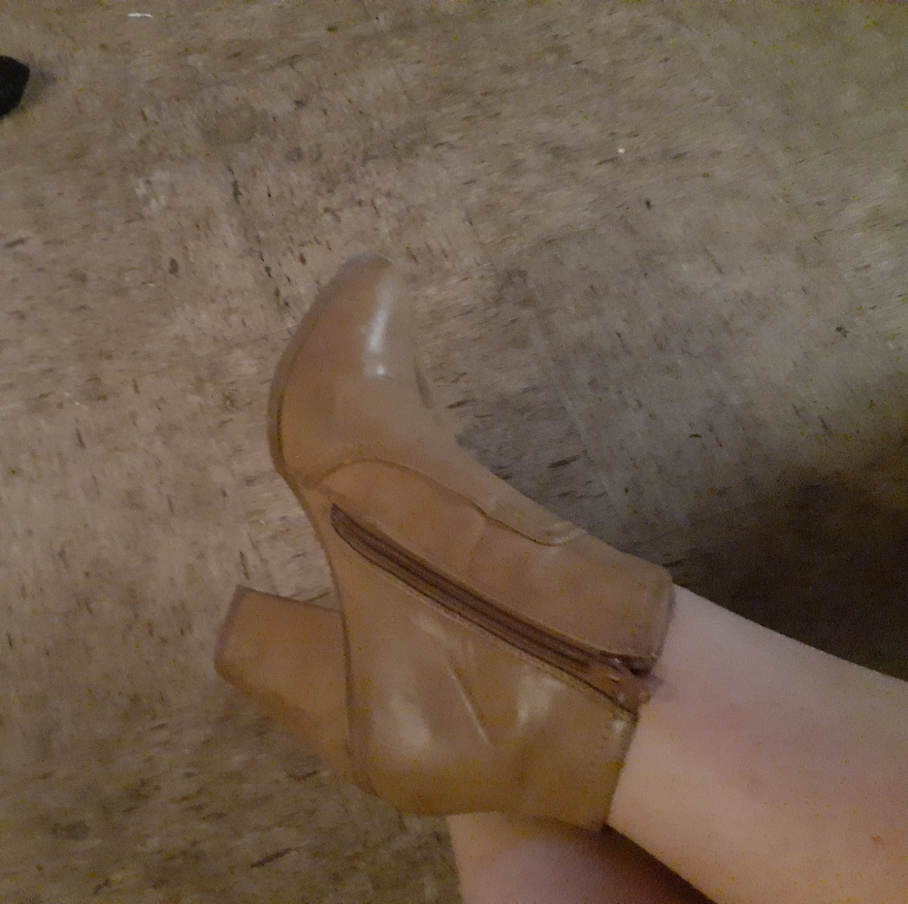 Tan booties - Picture 2 of 2